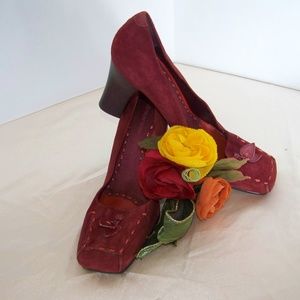 Jones New York Nimavis High Heels Red Leather